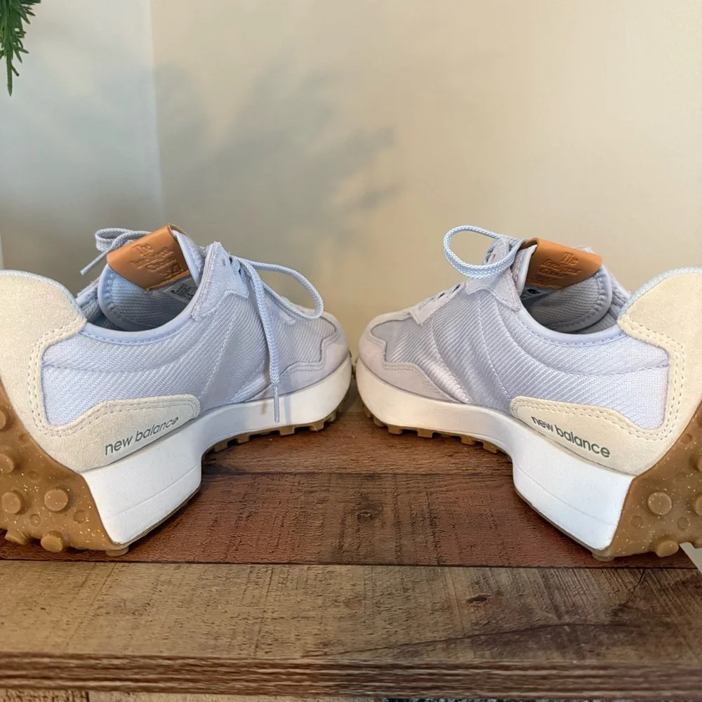 New Balance 327 Violet Haze Gum - Picture 7 of 9